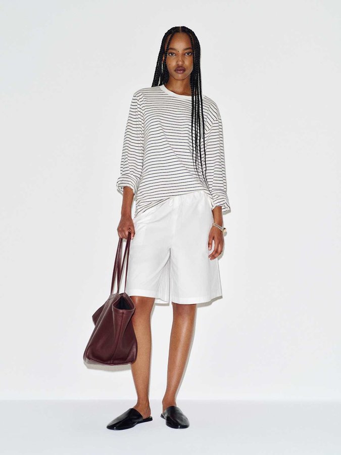 Reformation Sandy Short — Stark White