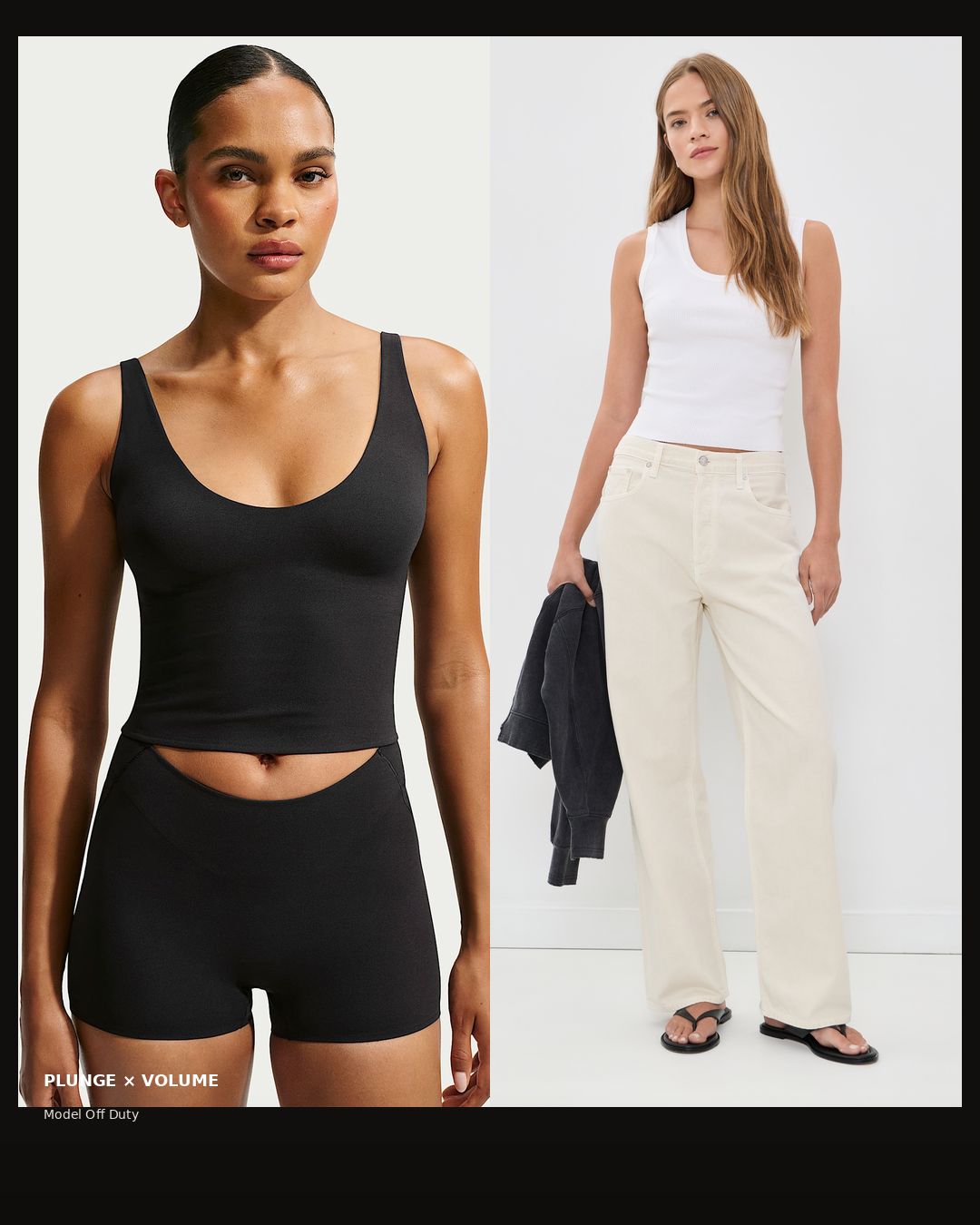 Plunge × Volume — Model Off Duty